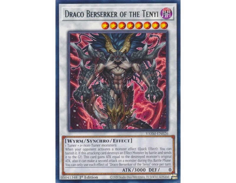 Draco Berserker of the Tenyi (VASM-EN026) - 1st Edition