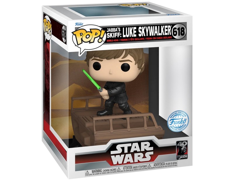 Φιγούρα Jabba's Skiff: Luke Skywalker (Special  Edition Funko POP) #618