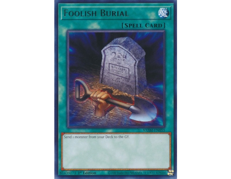 Foolish Burial (VASM-EN055) - 1st Edition