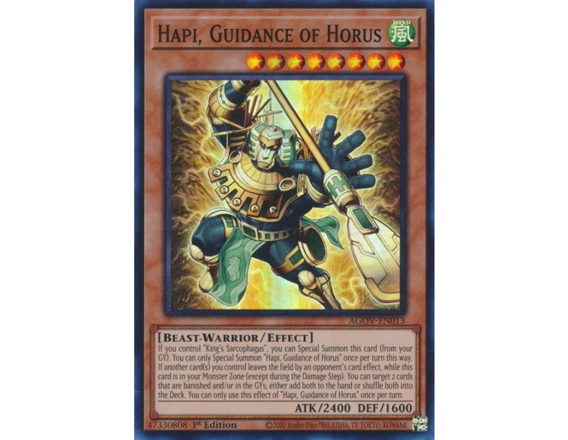 Hapi, Guidance of Horus (AGOV-EN013) - 1st Edition