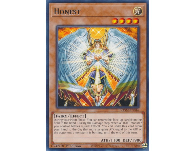 Honest (VASM-EN046) - 1st Edition