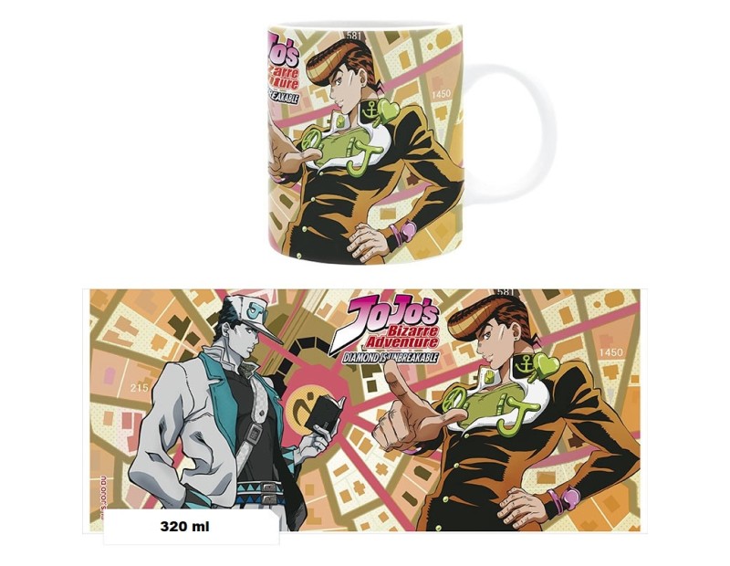 Κούπα Jotaro & Josuke (320ml Κεραμική)