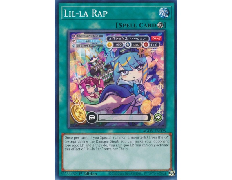 Lil-la Rap (AGOV-EN098) - 1st Edition