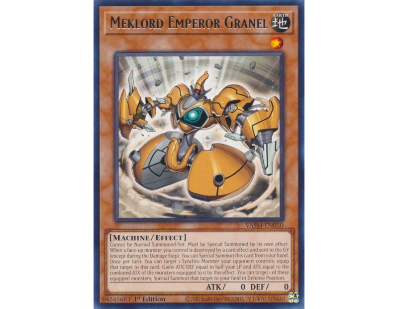 Meklord Emperor Granel (VASM-EN050) - 1st Edition