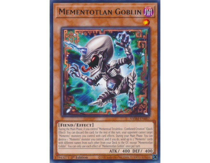 Mementotlan Goblin (VASM-EN007) - 1st Edition