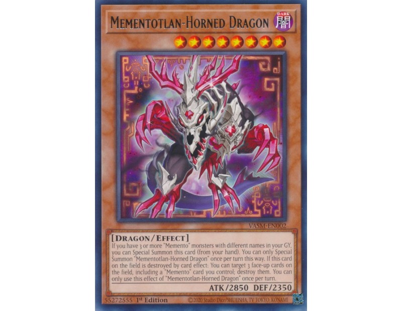 Mementotlan-Horned Dragon (VASM-EN002) - 1st Edition