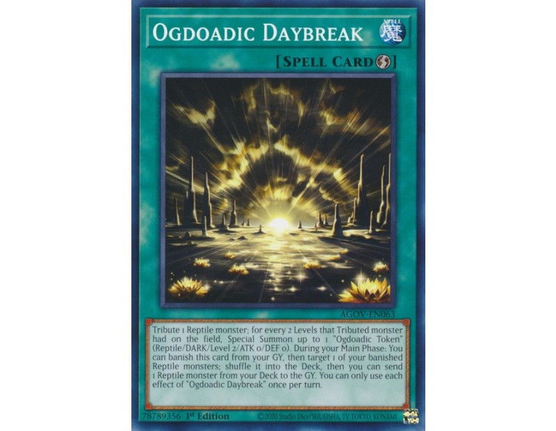 Ogdoadic Daybreak (AGOV-EN063) - 1st Edition