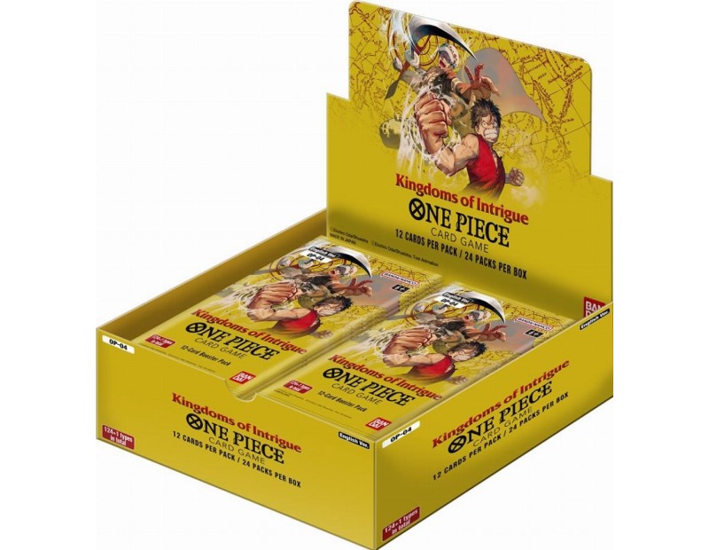 One Piece TCG: Kingdoms of Intrigue Booster Display (OP-04)