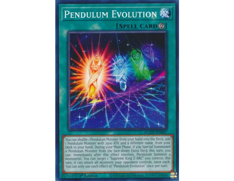Pendulum Evolution (AGOV-EN047) - 1st Edition