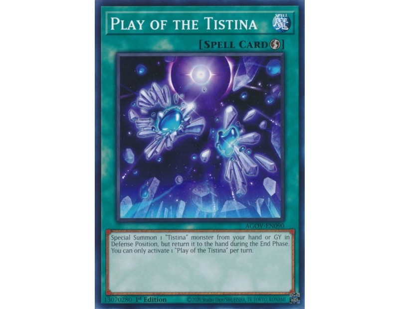 Play of the Tistina (AGOV-EN090) - 1st Edition
