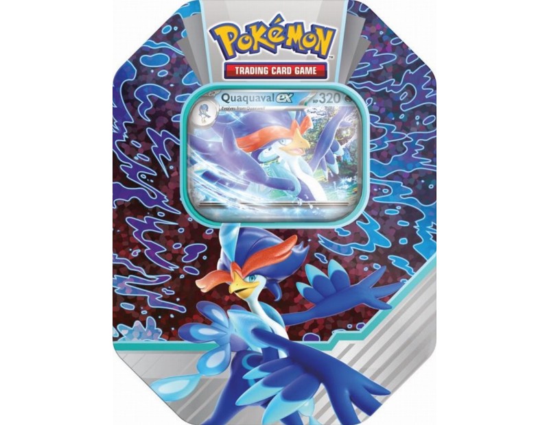 Pokemon TCG: Quaquaval EX Tin