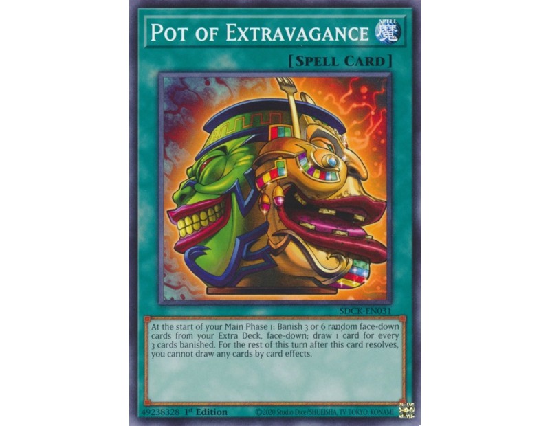 Pot of Extravagance (SDCK-EN031) - 1st Edition