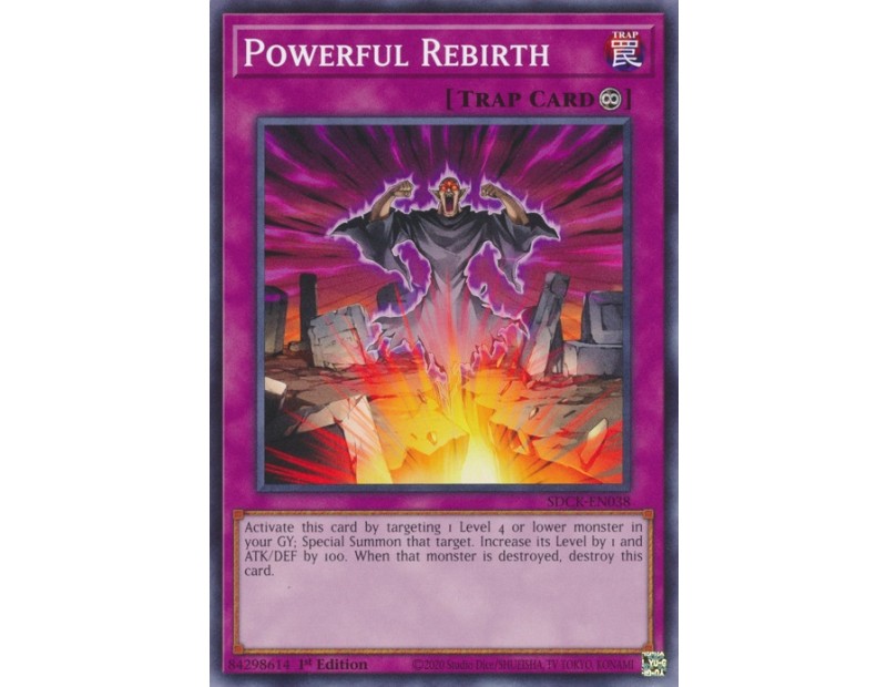 Powerful Rebirth (SDCK-EN038) - 1st Edition