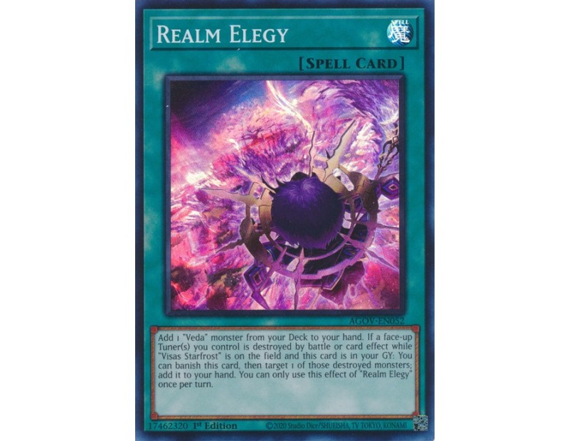 Realm Elegy (AGOV-EN052) - 1st Edition