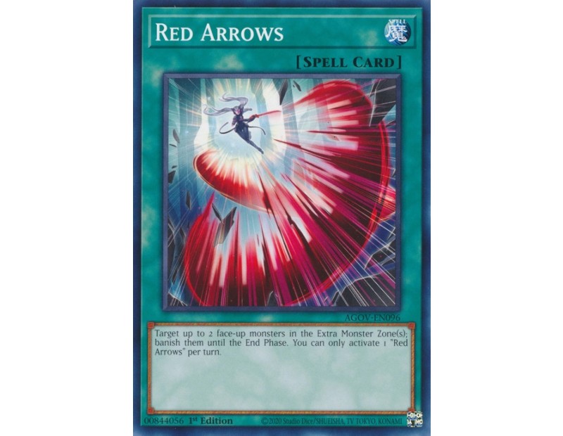 Red Arrows (AGOV-EN096) - 1st Edition