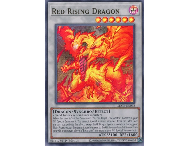 Red Rising Dragon (SDCK-EN048) - 1st Edition