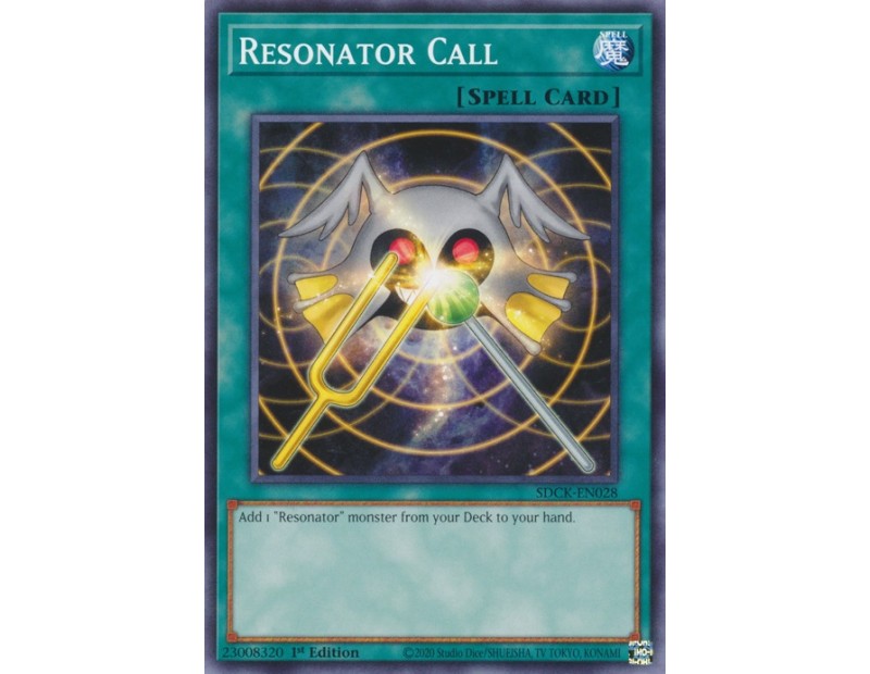 Resonator Call (SDCK-EN028) - 1st Edition