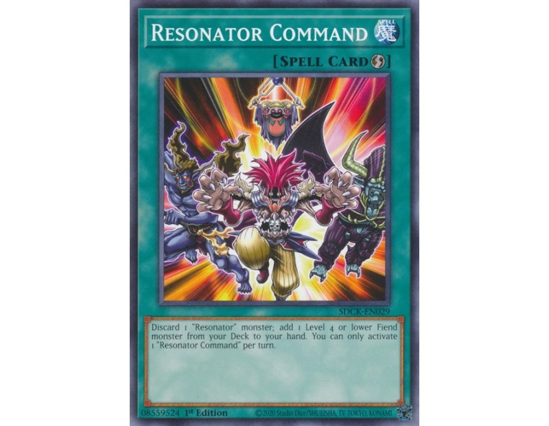 Resonator Command (SDCK-EN029) - 1st Edition