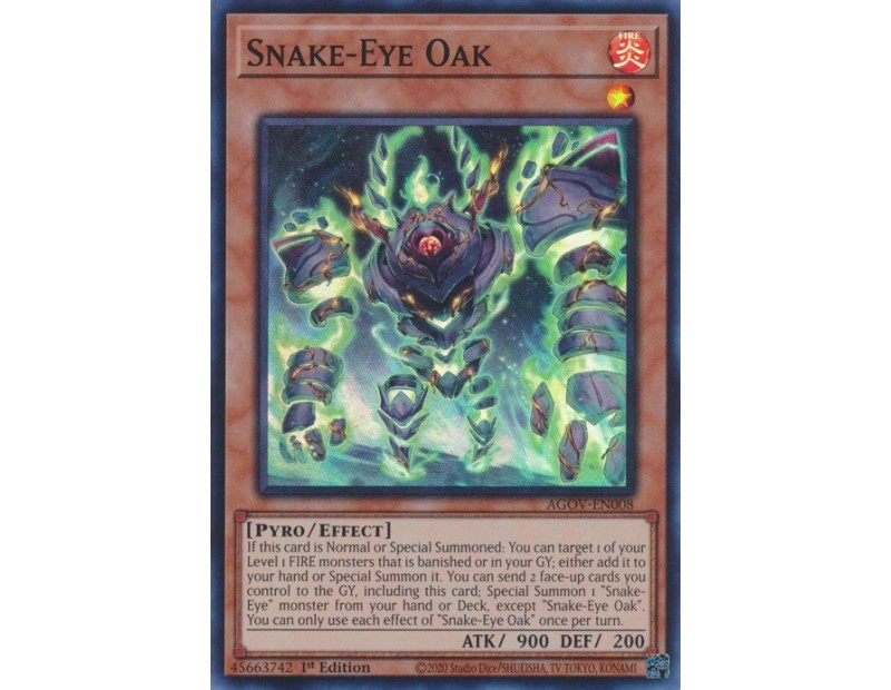 Snake-Eye Oak (AGOV-EN008) - 1st Edition