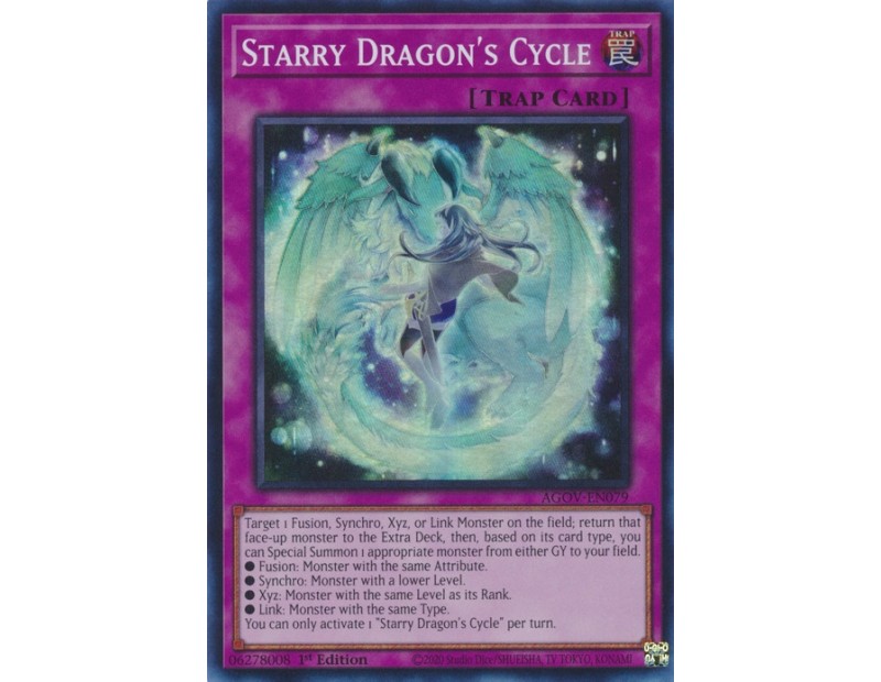 Starry Dragon's Cycle (AGOV-EN079) - 1st Edition