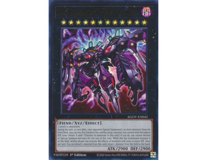 Super Starslayer TY-PHON - Sky Crisis (AGOV-EN042) - 1st Edition