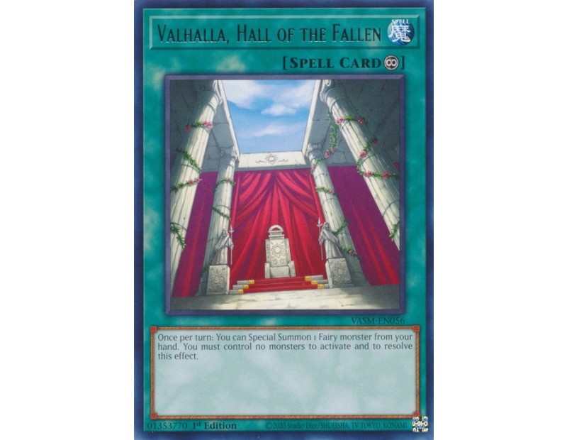 Valhalla, Hall of the Fallen (VASM-EN056) - 1st Edition