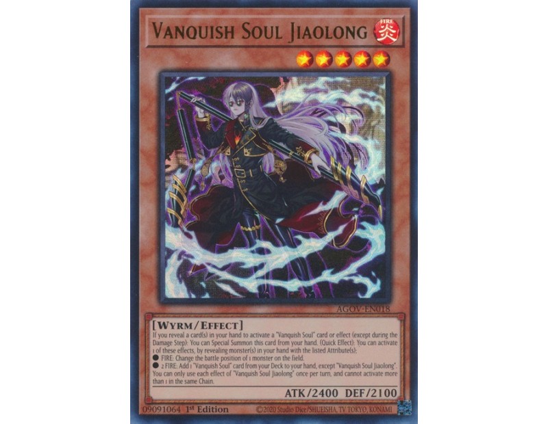 Vanquish Soul Jiaolong (AGOV-EN018) - 1st Edition