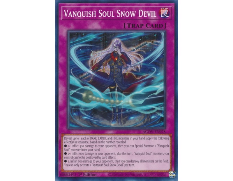 Vanquish Soul Snow Devil (AGOV-EN078) - 1st Edition