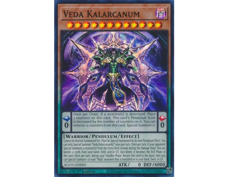 Veda Kalarcanum (AGOV-EN005) - 1st Edition