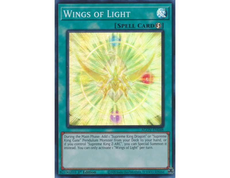 Wings of Light (AGOV-EN048) - 1st Edition