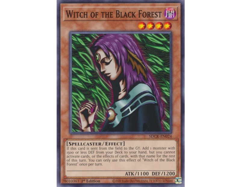 Witch of the Black Forest (SDCK-EN024) - 1st Edition