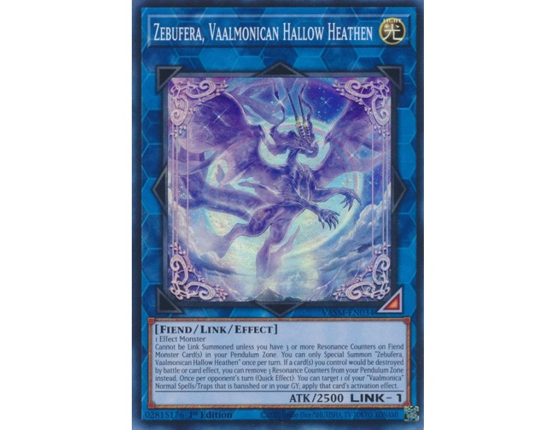 Zebufera, Vaalmonican Hallow Heathen (VASM-EN034) - 1st Edition