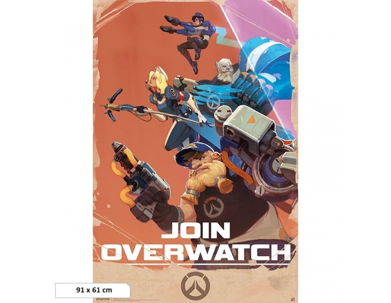 Αφίσα Join Overwatch (91x61)