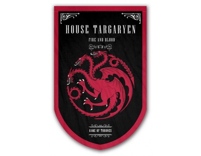 Banner House Targaryen (95x60cm)