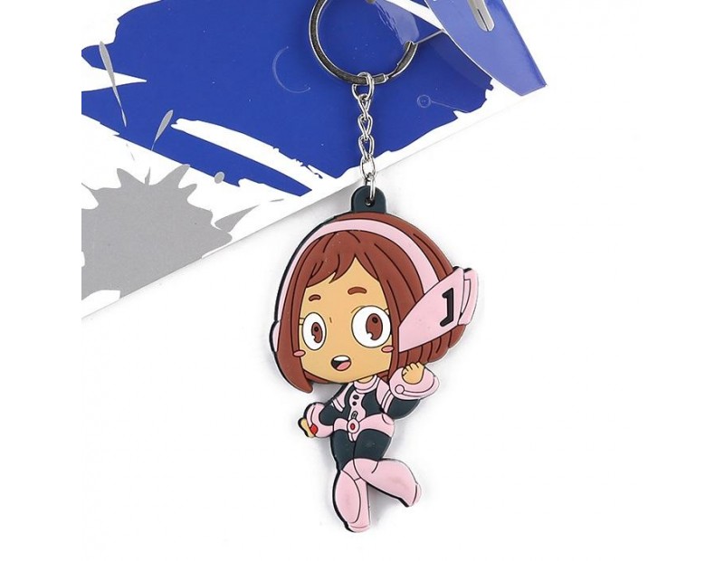 Keychain Ochaco Uraraka (Rubber)