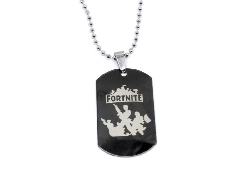 Κρεμαστό Team + Logo (Black - Dog Tag)