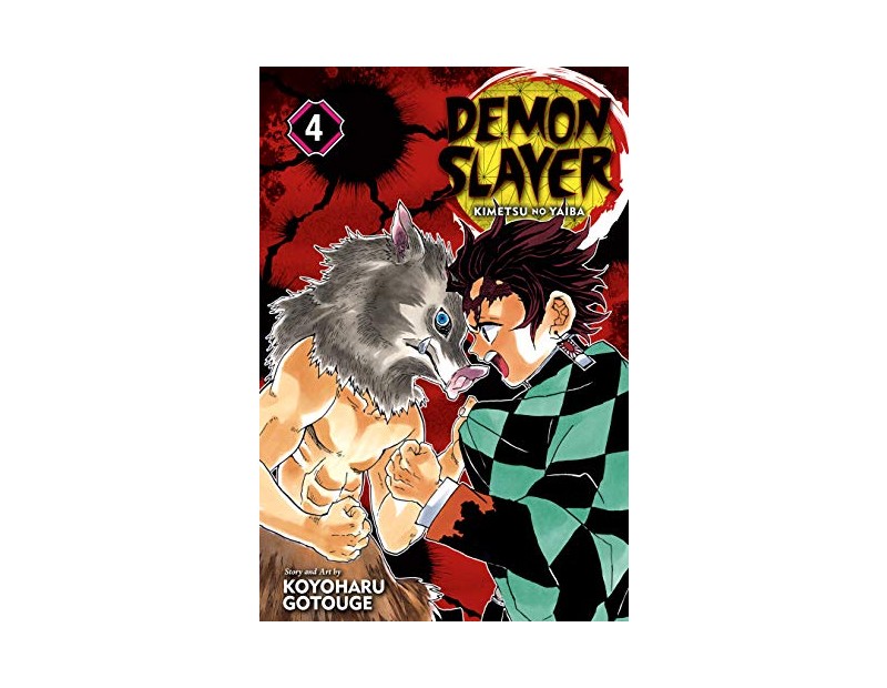 Manga Demon Slayer Τόμος 4 (English)