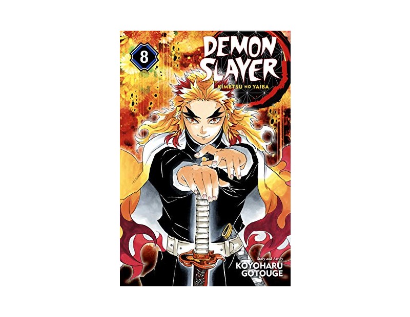 Manga Demon Slayer Τόμος 8 (English)