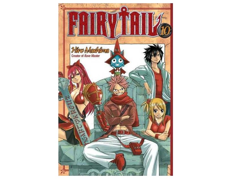 Manga Fairy Tail Τόμος 10 (English)