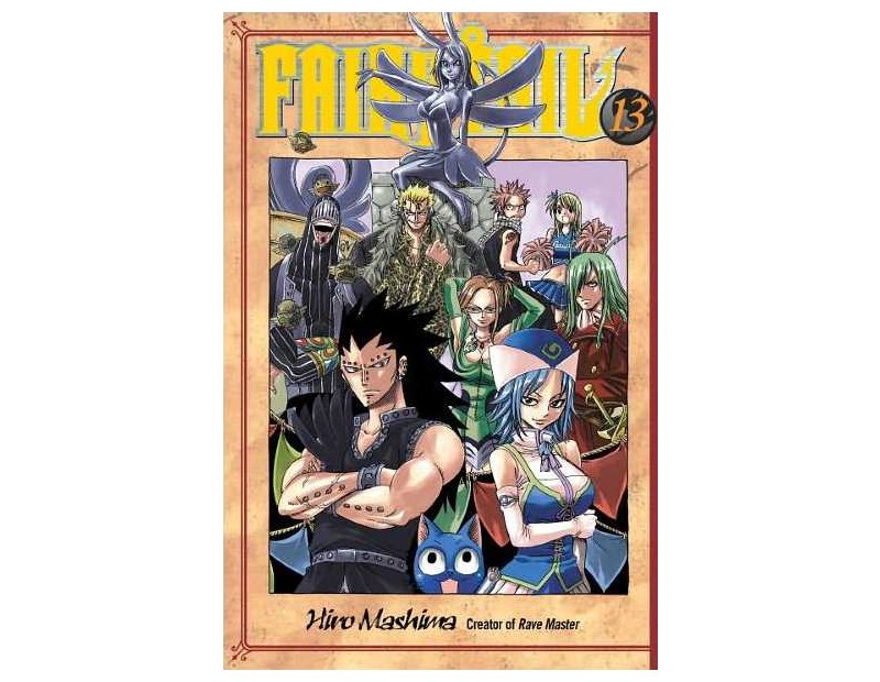 Manga Fairy Tail Τόμος 13 (English)