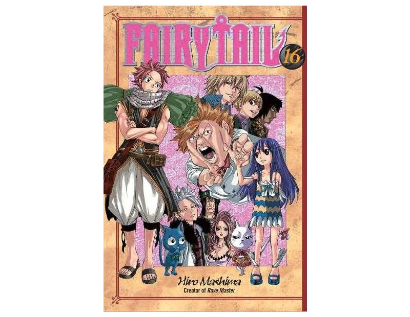 Manga Fairy Tail Τόμος 16 (English)