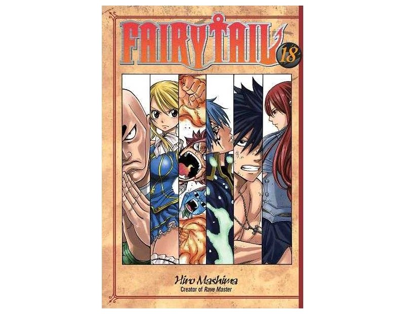 Manga Fairy Tail Τόμος 18 (English)
