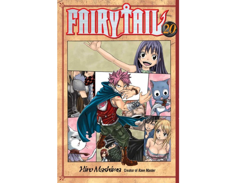 Manga Fairy Tail Τόμος 20 (English)