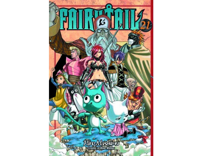 Manga Fairy Tail Τόμος 21 (English)