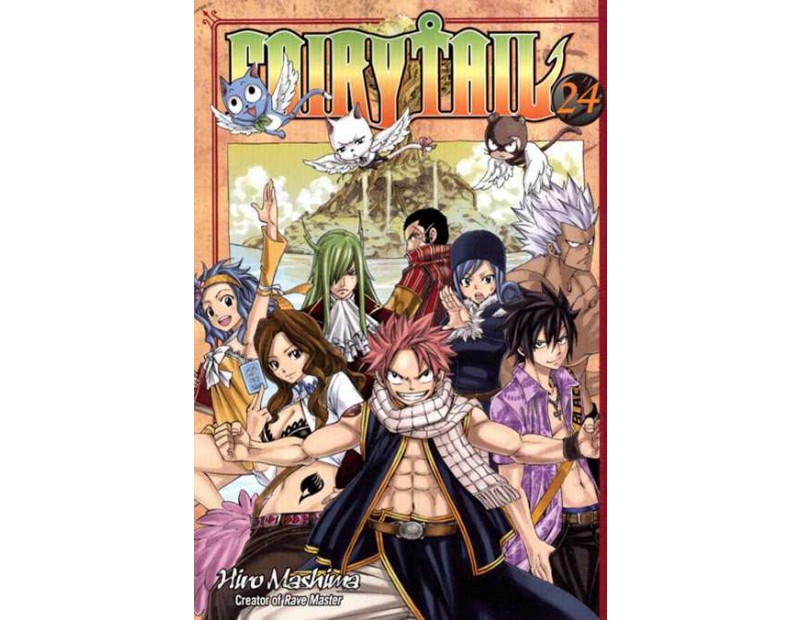 Manga Fairy Tail Τόμος 24 (English)