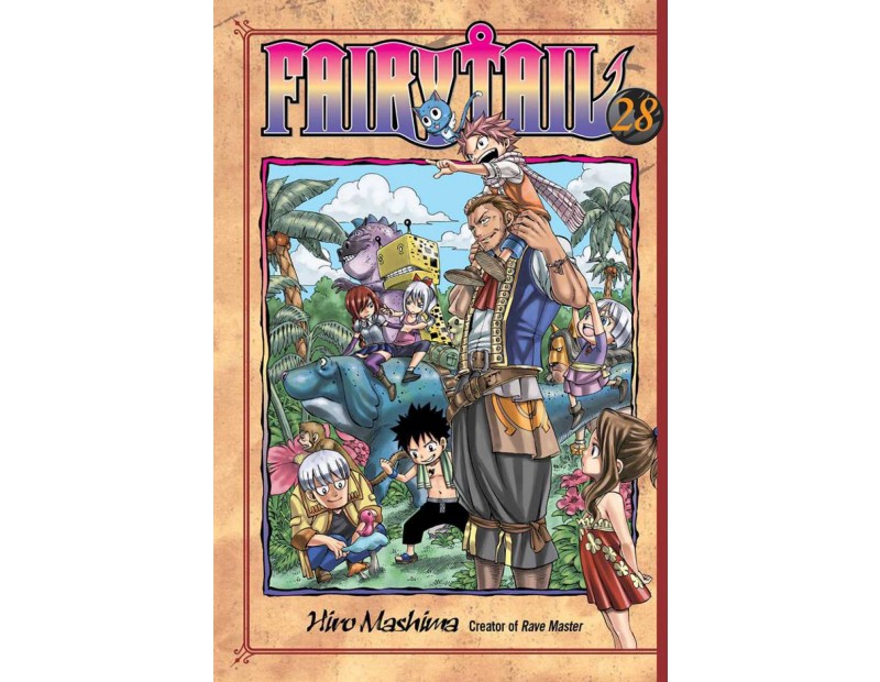 Manga Fairy Tail Τόμος 28 (English)