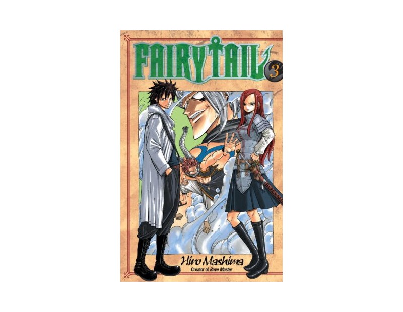 Manga Fairy Tail Τόμος 3 (English)
