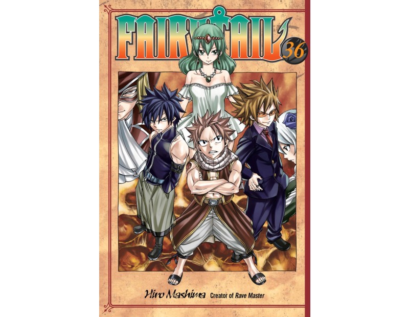 Manga Fairy Tail Τόμος 36 (English)