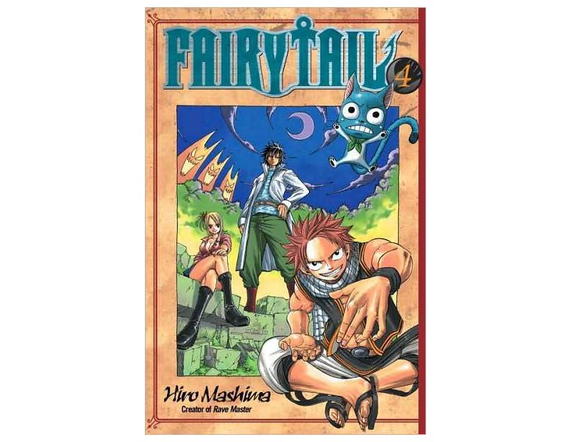 Manga Fairy Tail Τόμος 4 (English)