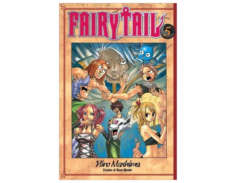 Manga Fairy Tail Τόμος 5 (English)